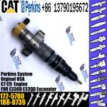 Machinery engine parts C-9 injector 188-8739 1888739 172-5780 for caterpillar