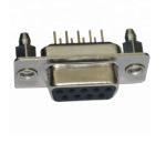 DP Socket 9 Pin D Sub Female Connector , 90 Degree Electrical D Sub 9 Pin Male