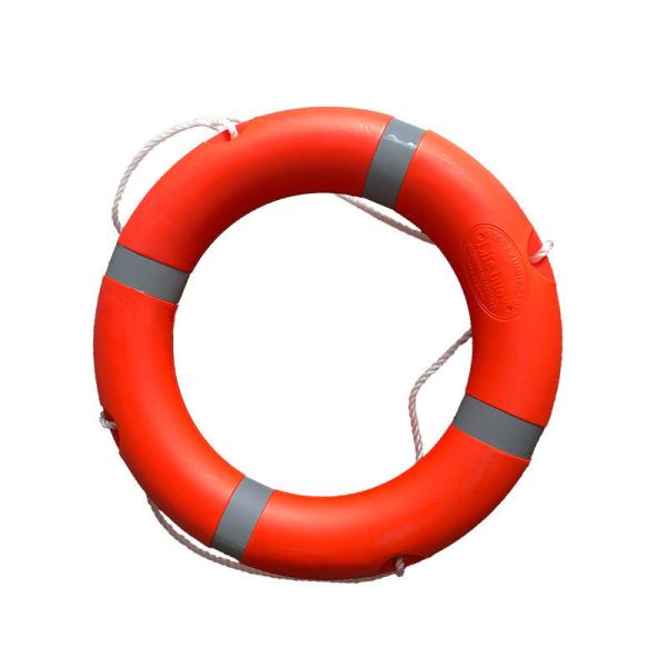 Buy cheap Life buoy 2.5kg plastic adult Marine professional, large buoyancy polyethylene material, swimming life buoy from wholesalers