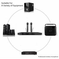 Buy cheap 510-937MHz Two Channel Wireless Microphone System True Diversity product
