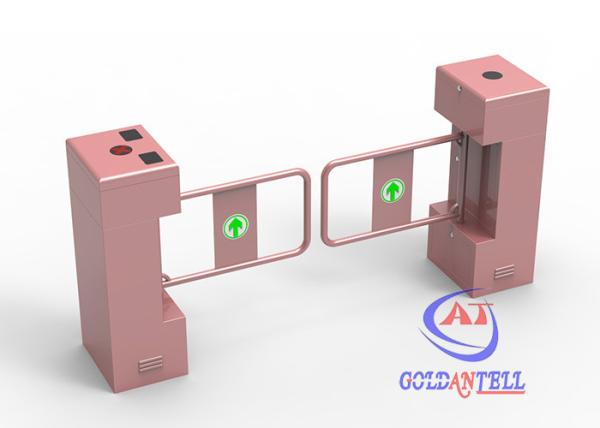 Buy cheap Esd Card Reader RS485 SUS304 90cm Arm Swing Turnstile Gate from wholesalers