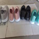 Ladies Flyknit Sport Shoes Durable 4colors Casual And Fashion Daily Life Pink
