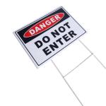 Buy cheap White 18x24 Coroplast Signs 4mm Corrugated Plastic Campaign Signs from wholesalers