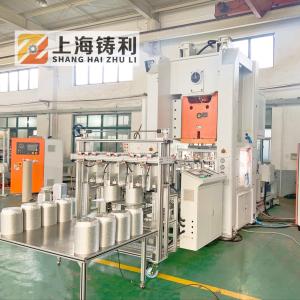 Buy cheap Pneumatic Aluminium Foil Making Machine Automatic Aluminum Silver Foil container product