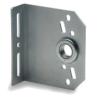 Buy cheap 1 Inch Shaft Door Bearing Plate Galvanized Steel Material With 4mm Thickness from wholesalers