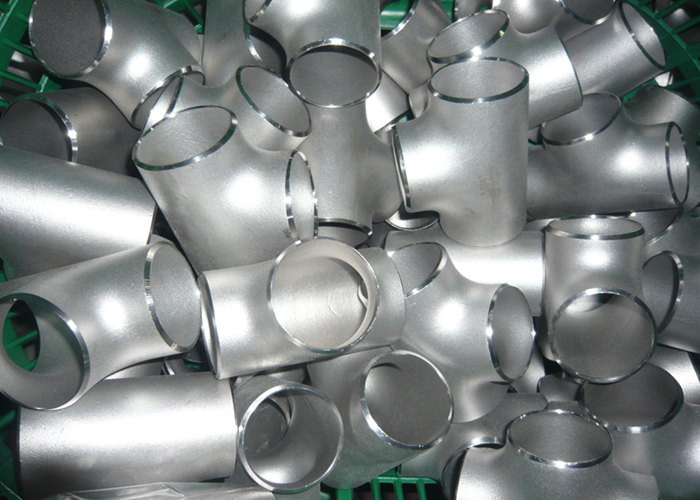 4 Inch Stainless Steel Pipe Fittings 316 316L Butt Weld Fittings Tees ASME B16.9