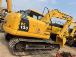 13 Ton Used Japan Komatsu PC130 Crawler Excavator With 800mm Track