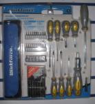 Buy cheap 43 pcs screwdriver set,with 6 pcs sockets , 6 pcs precision screwdrivers from wholesalers