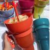 Buy cheap Popcorn Container With Straw Food Safe Popcorn Bucket from wholesalers