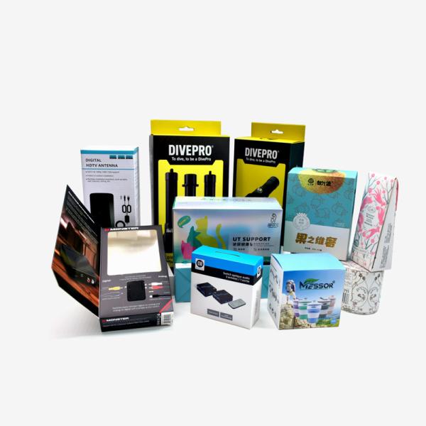 Paper Packaging Industry Desigh Package With Logoskincare Products, Makeup Sets