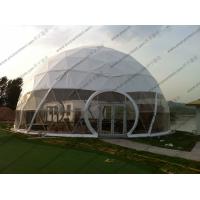 Buy cheap Large Aluminium Geodesic Dome Tent PVC Professional Easy Transportation Trouble product