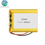 High Temperature KC Rechargeable Lipo 805060 3.7v 3000mah Lipo Batteries