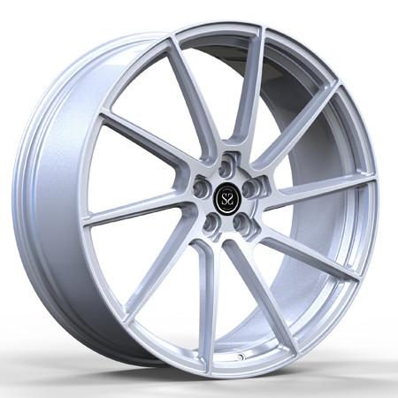 Buy cheap 1 Piece Monoblock Silver Paint 22 Forged Wheels For Toyota Corolla from wholesalers