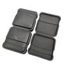 Buy cheap Black Paper Pulp Box , Oilproof Biodegradable Wet Press Kraft Recycled Boxes from wholesalers