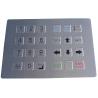 Buy cheap Stainless steel metal keypad for kiosk from wholesalers