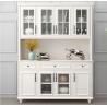 Buy cheap Beveled Edge Countertop Solid Wood Cabinets Living Room Display Cabinet from wholesalers