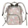 Buy cheap Fashion Backpack Multi-functional Print Mother Bag Large Capacity Baby Diaper Bag With Stroller Strap For Mom from wholesalers