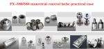 Industrial Precision CNC Lathe FX580 6000rpm Steel Material 2 Axis