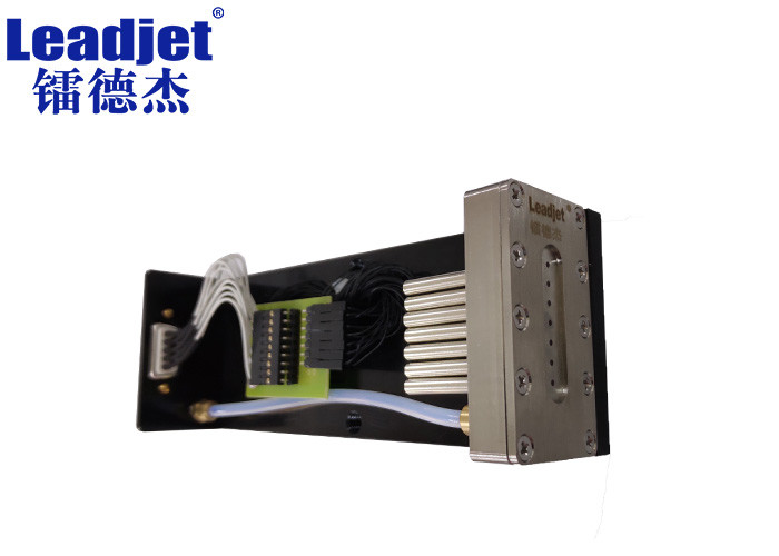 A100 7 Dots Industrial Inkjet Printing Machines , Leadjet Inkjet Coding And Marking Machine