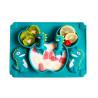 Buy cheap Food Silicone Childrens Plates Eco Friendly Baby Tableware Set Spoon Plate Bowl from wholesalers