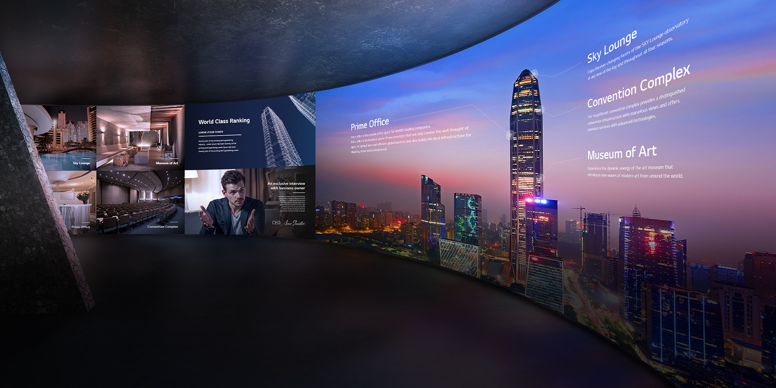UHD P2.5 small pixel led display 160° View Angle Led Media Screen HD Led Screen For Conference Room