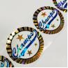 Buy cheap Adhesive Printable Foil Sticker Paper CMYK Clear Foil Labels from wholesalers