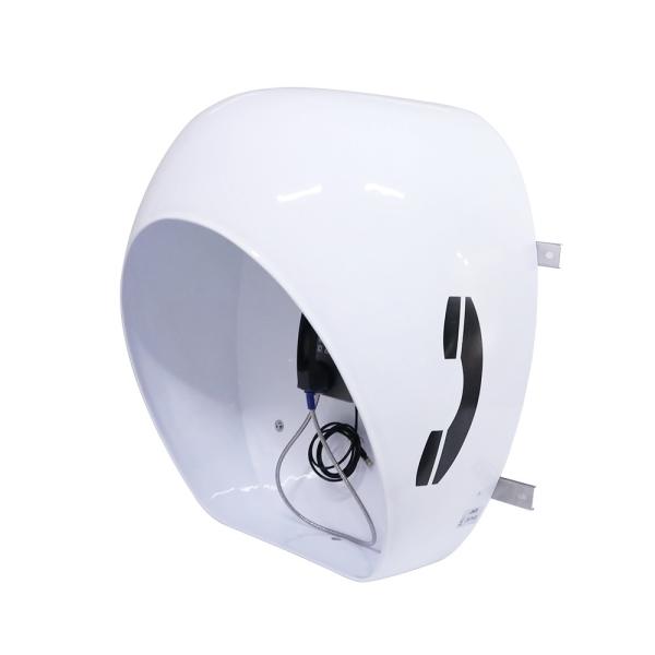 Buy cheap Rustproof Wall Mounted Outdoor Public Telephone Booth from wholesalers