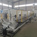90kw Single Screw Hdpe Pipe Extrusion Machine For Gas Pipe