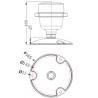 Buy cheap Low Intensity 32.5cd Red Steady Burning Aircraft Led Lights from wholesalers