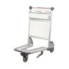 Buy cheap Aluminum Airport Luggage Trolley Handcarts In Duty Free Shop With Handbrake from wholesalers