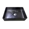 Buy cheap Modular Laundry Black Single Bowl Kitchen Sink For Bathroom from wholesalers
