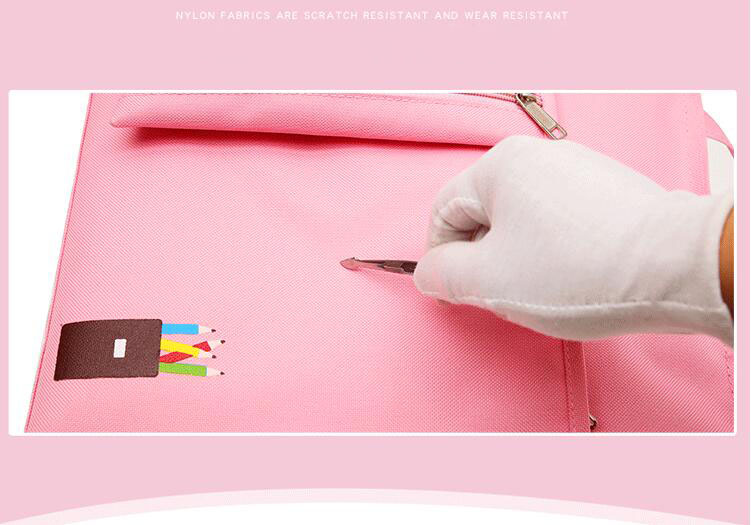 Factory Price Students' Tutorial Bags A4 Canvas Waterproof Hand Bag Pencilbag Large Capacity Schoolbag Office School Supplies