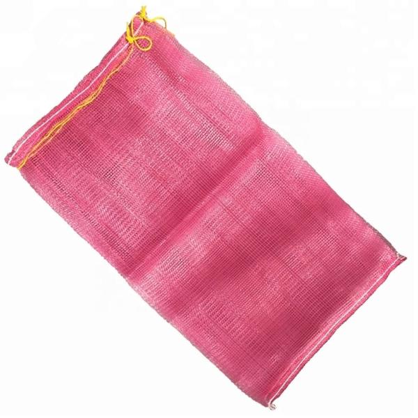 Buy cheap Orange PP PE Monofilament Yarn Nylon Garlic Mesh Bag for Packing Firewood from wholesalers