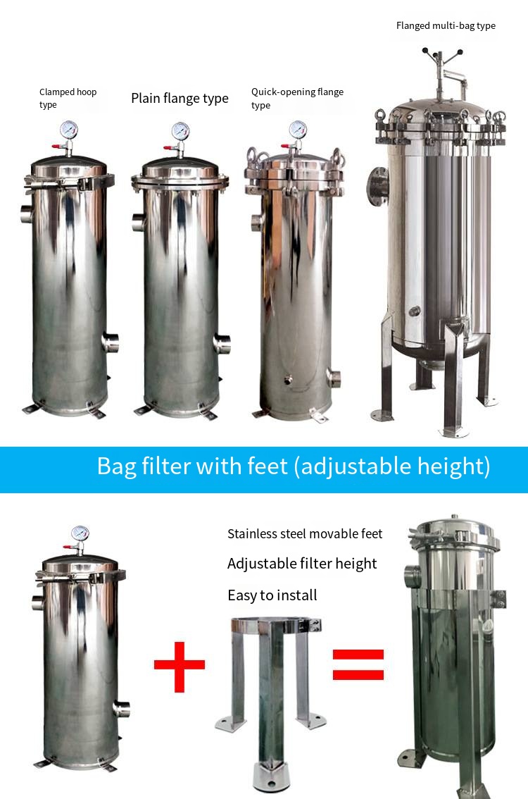 Compact Stainless Steel Bag Filter Vessel The Ultimate Space-Saving Filtration Solution