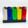 Buy cheap Transparent Color Electronic Lighter Cigarette Plastic Encendedores Lighter Bigger Size from wholesalers