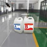 3:1 AB Liquid Glass Casting Resin 3D Floor Sticker Clear Colorless