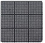 Interlocking Antifatigue Tile Mats With Holes ESD Rubber Floor Mat Antistatic