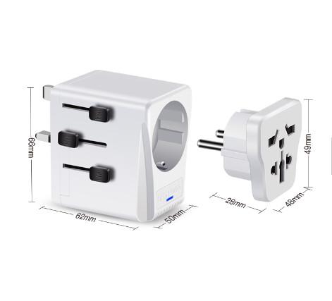 Buy cheap Universal Wireless Wall Charger Grounded EU/AU/UK/US Plugs All In One from wholesalers