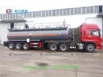 Shacman M3000 6X4 3 Axle 21cbm Sulfuric Acid Tank Semi Trailer