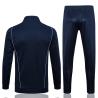 Buy cheap Blue Football Training Tracksuit Jacquard Soccer Training Kit Set from wholesalers