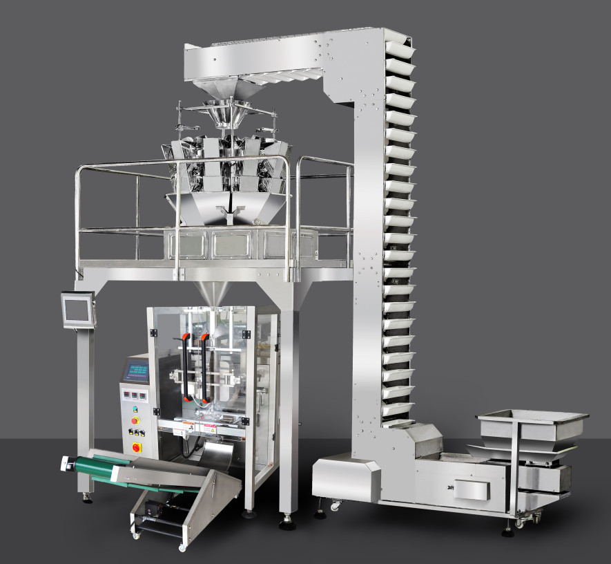 Auto Weighing Packing Machine Vffs dried fruit Packaging Machine Raisins Weighing And Packaging Machine