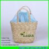 Buy cheap LUDA small kids' wheat straw beach tote bags from wholesalers