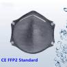 Buy cheap Disposable FFP2 Carbon Filter Respirator , 4 ply Disposable Dust Mask from wholesalers