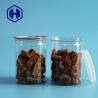 Buy cheap 300# 360ml Clear Plastic Cans For Dry Fruit Vegetable Round Easy Open from wholesalers