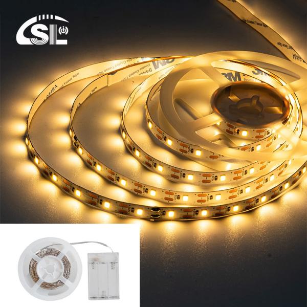 Indoor Decoration 3000K/4000K/6500K Flexible Electroplate SMD2835 LED Strip