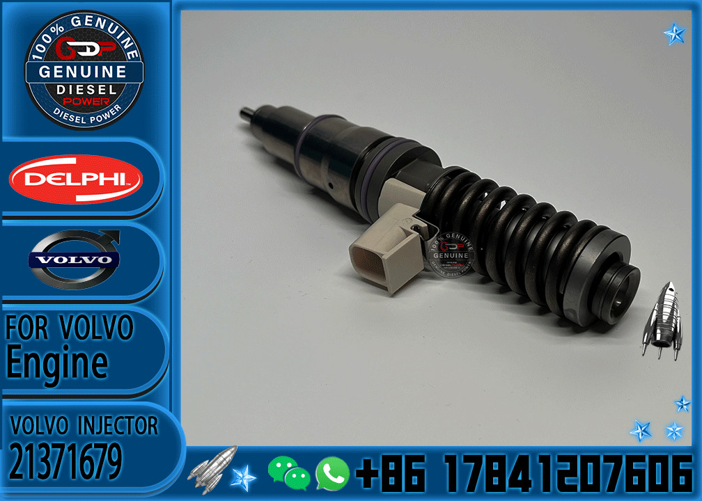 Diesel Fuel Injector 21371679 21340616 BEBE4D25001 for Volvo MD13 D13C Engine