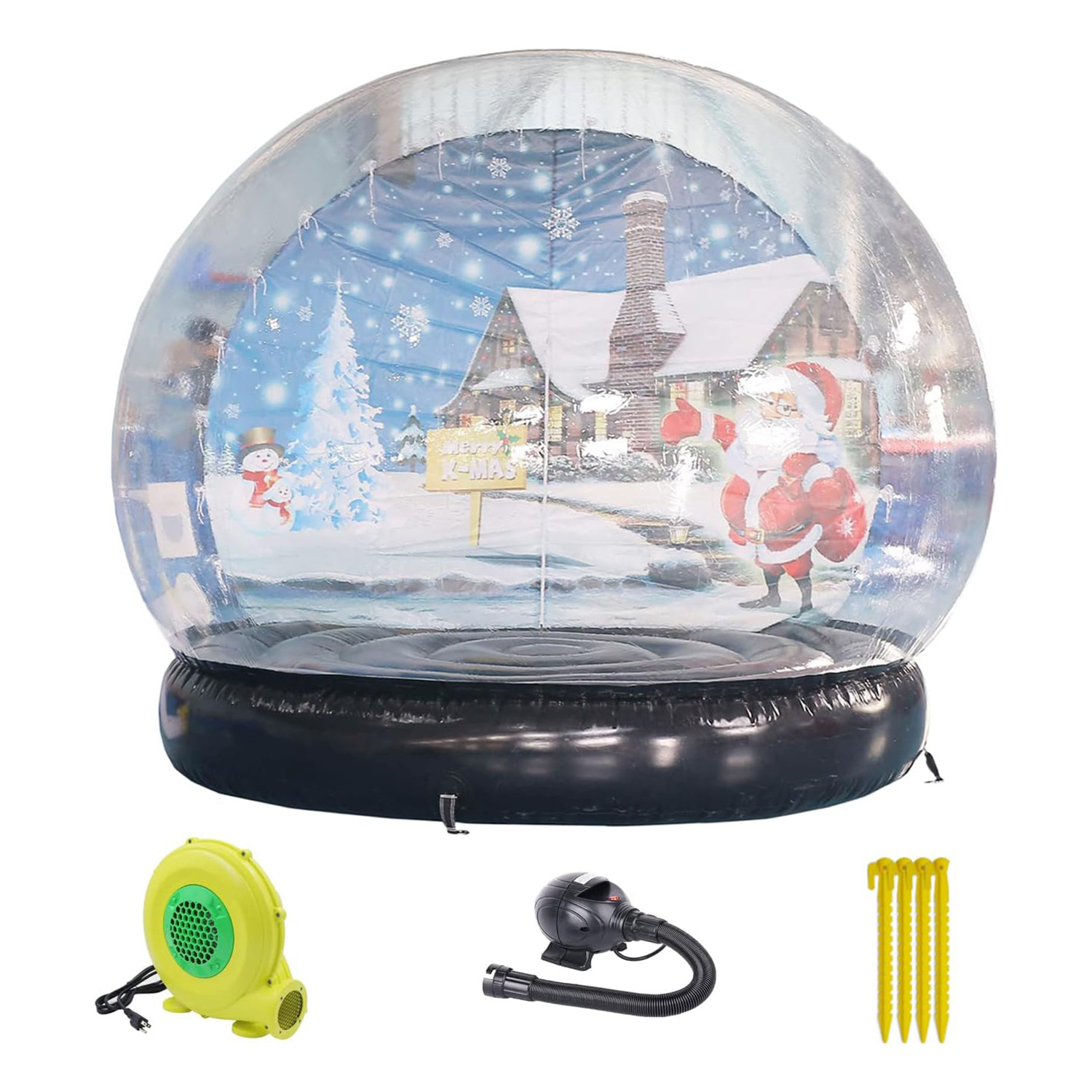 Kids Balloons Mini Bubble Dome House Inflatable Clear Double Bubble House