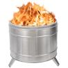 Buy cheap Wood Burning 304 Stainless Steel Portable Smokeless Fire Pit Bonfire Support Laser Cutting from wholesalers