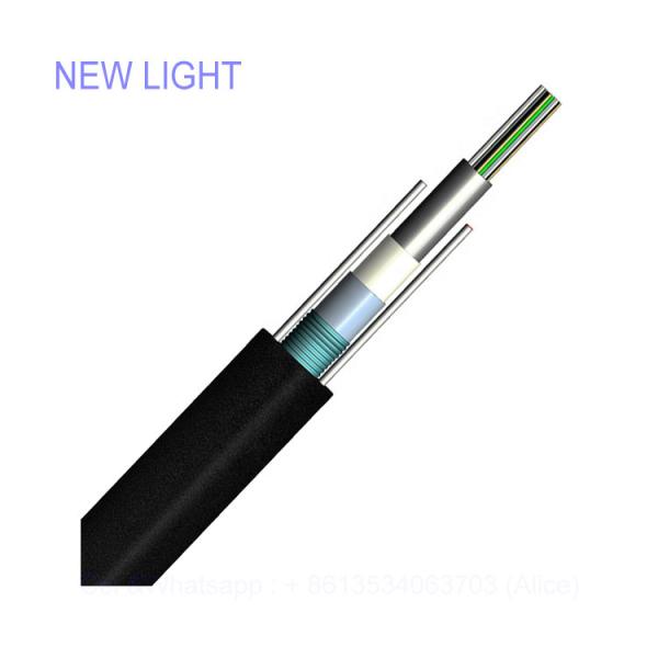 Buy cheap Single Armored Single Jacket Outdoor Cable GYXTW Steel Wire High Strength from wholesalers