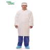 Buy cheap Tyvek Lab Coat Non Woven Disposable Lab Coat Hospital Nursing Disposable Gown from wholesalers